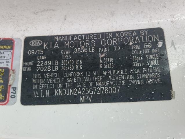 2016 KIA SOUL #3308279171