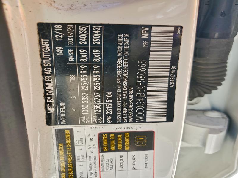 2019 MERCEDES-BENZ GLC 300 #3302741018