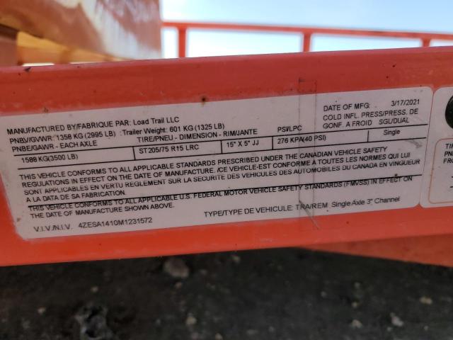 2021 LOAD TRAIL UNKNOWN #3301851963