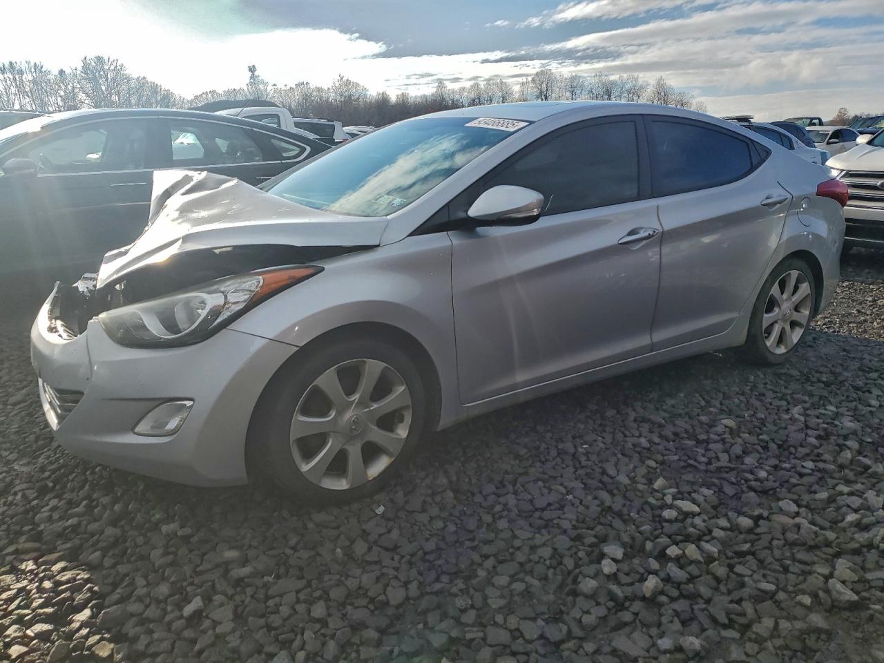 Lot #3298109191 2013 HYUNDAI ELANTRA GL