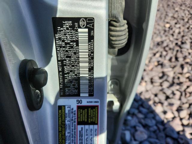 2014 TOYOTA COROLLA L #3294597041