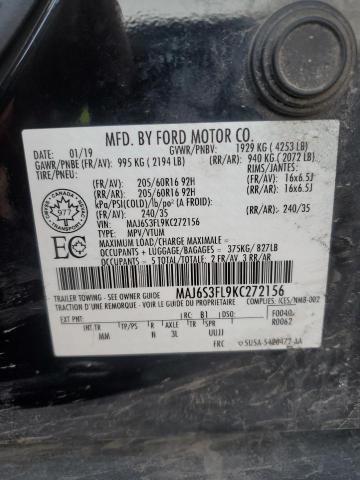 2019 FORD ECOSPORT S - MAJ6S3FL9KC272156