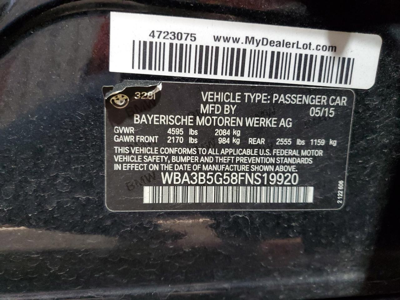 BMW 3 SERIES XI SULEV