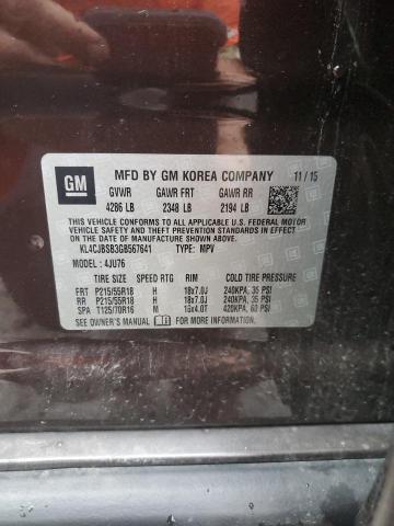 2016 BUICK ENCORE CON #3310326088