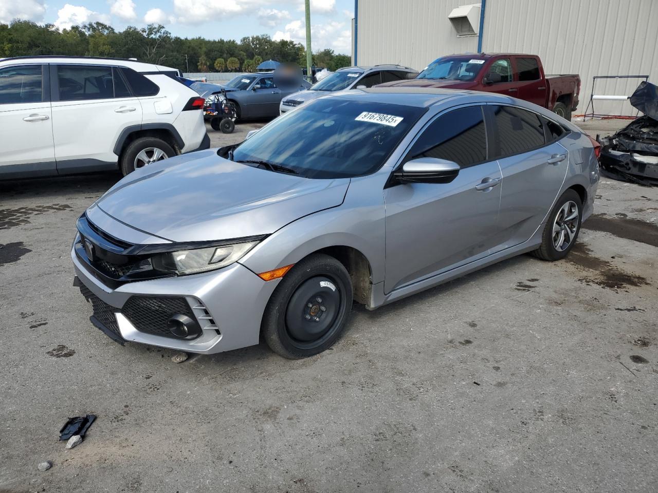 Lot #3287379987 2019 HONDA CIVIC LX