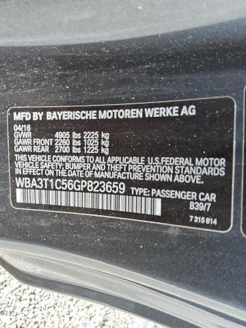 2016 BMW 428 XI SUL WBA3T1C56GP823659