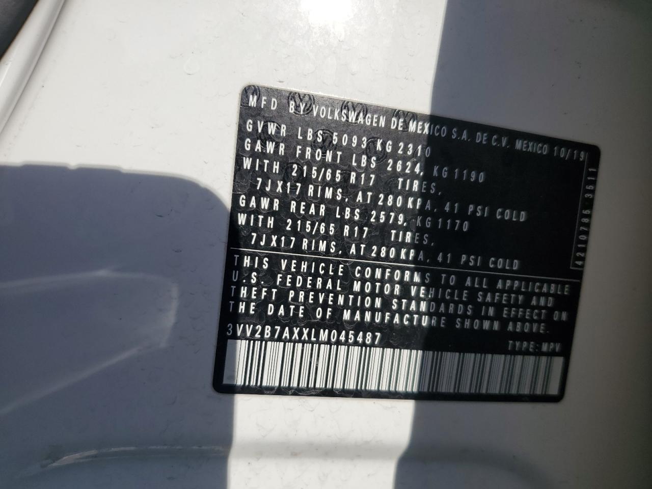 VOLKSWAGEN TIGUAN SE