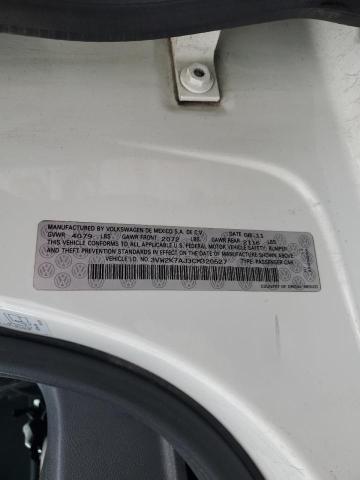 2012 VOLKSWAGEN JETTA BASE #3304671944