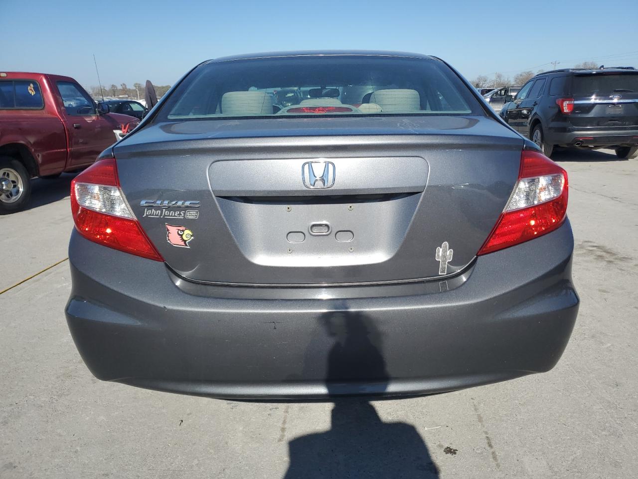 Lot #3308407317 2012 HONDA CIVIC LX