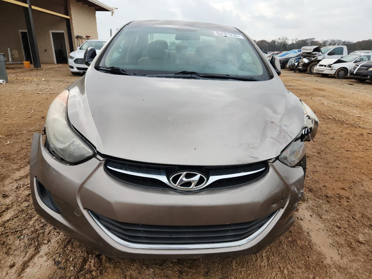 Lot #3301778359 2013 HYUNDAI ELANTRA GL