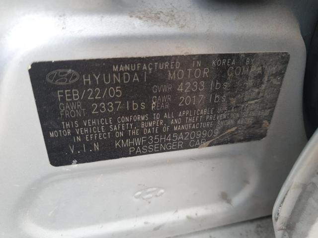 2005 HYUNDAI SONATA GLS #3292748789