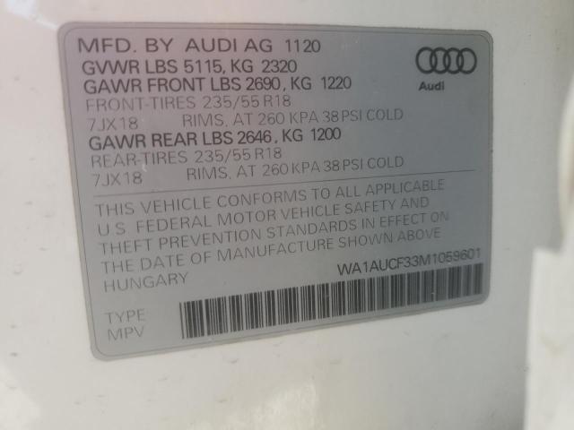 2021 AUDI Q3 PREMIUM #3293437423