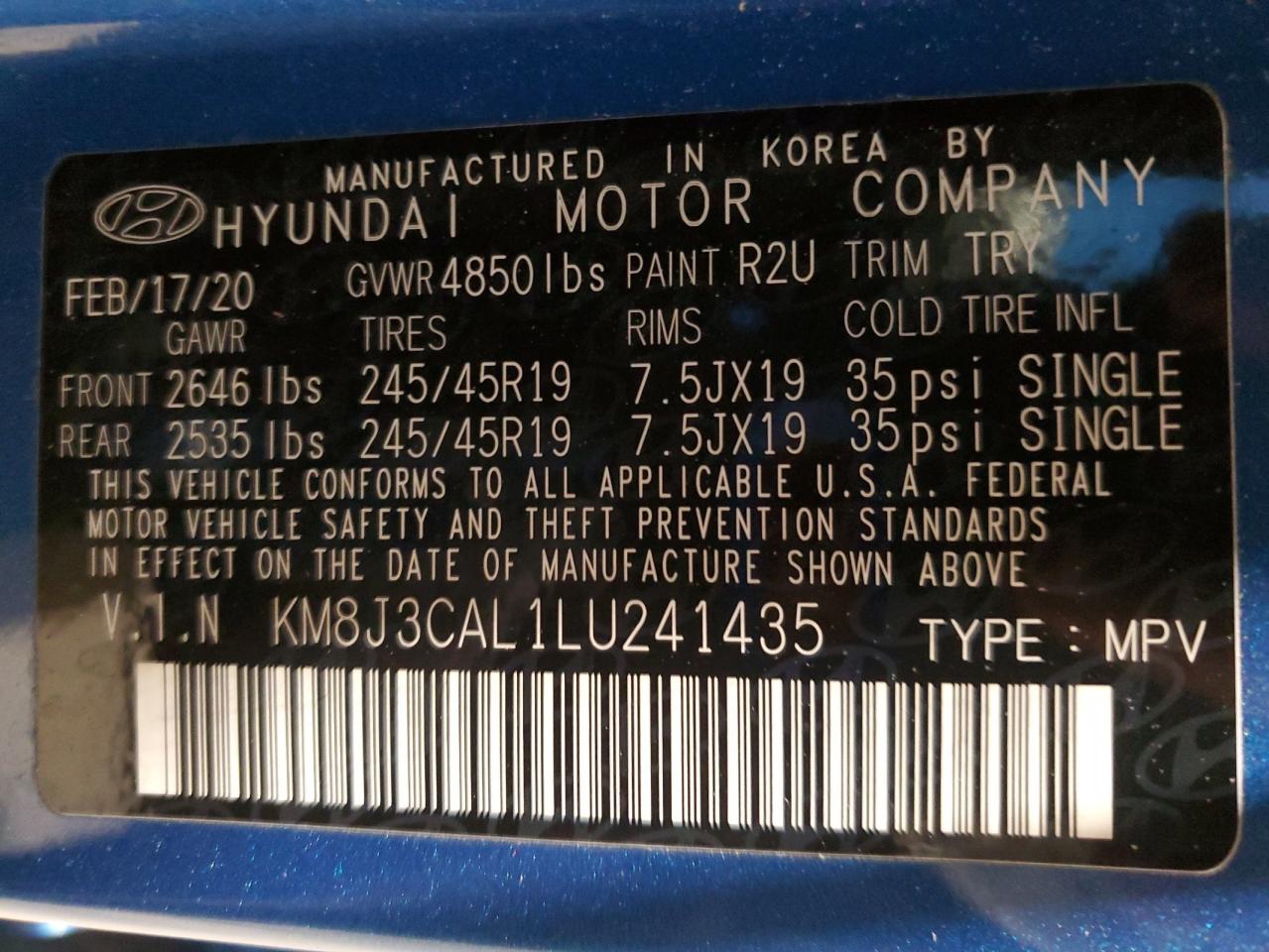 HYUNDAI TUCSON LIMITED