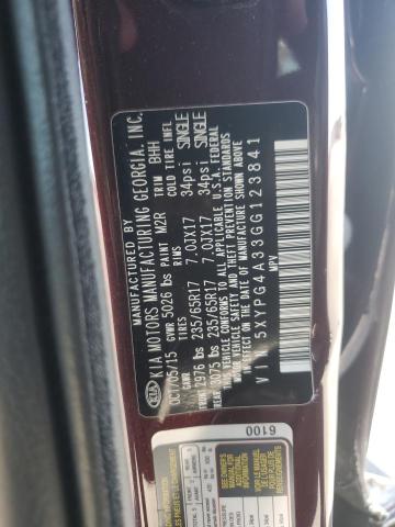 2016 KIA SORENTO LX #3292551697