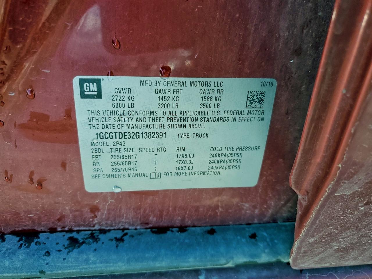 CHEVROLET COLORADO Z71