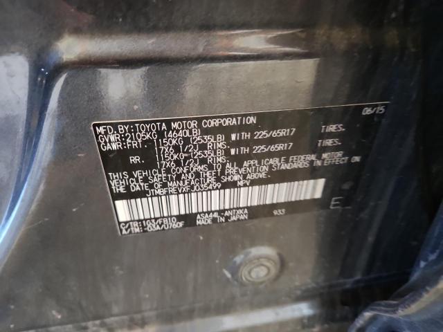 2015 TOYOTA RAV4 LE - JTMBFREVXFJ035499