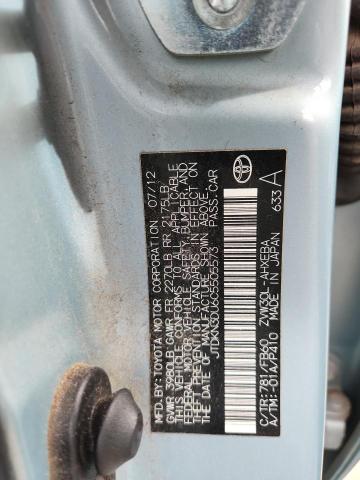 2012 TOYOTA PRIUS #3291211996