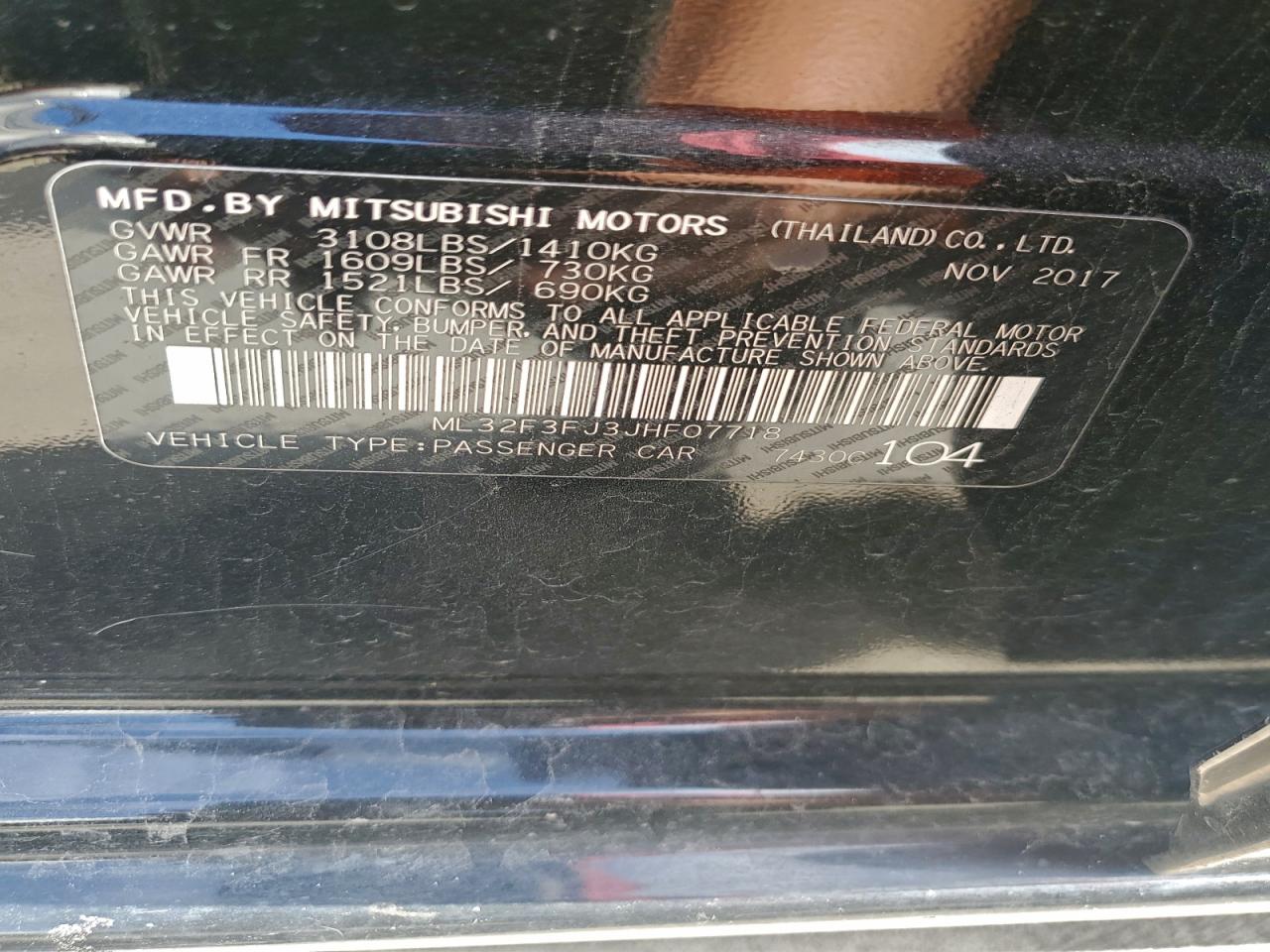 MITSUBISHI MIRAGE G4 ES