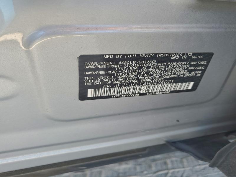 2017 SUBARU FORESTER 2 #3309568576