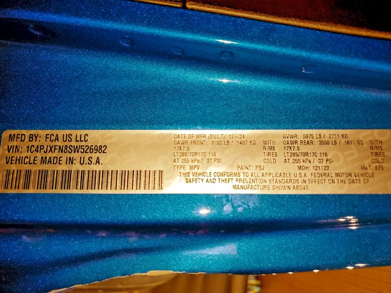 2025 JEEP WRANGLER R #3304581444