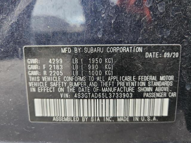 2020 SUBARU IMPREZA PR #3293883591