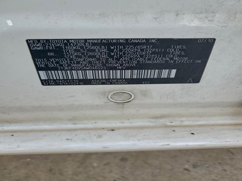 2010 TOYOTA RAV4 #3297202382