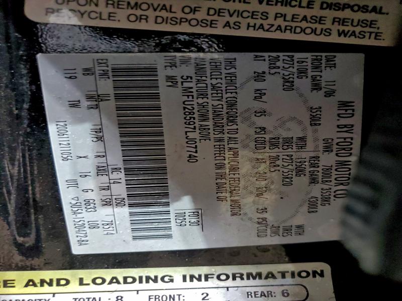 2007 LINCOLN NAVIGATOR #3302699063