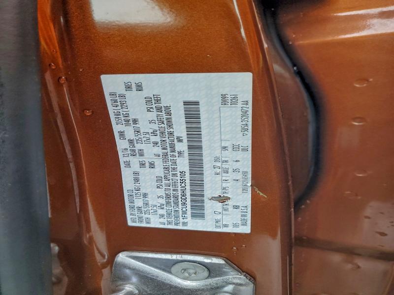 2017 FORD ESCAPE SE #3301603682