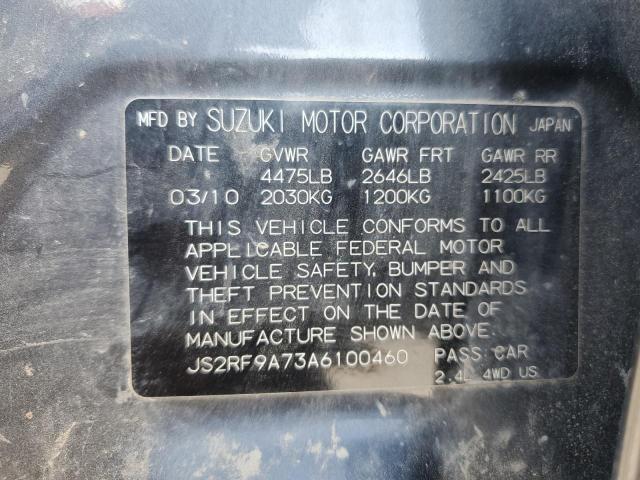 2010 SUZUKI KIZASHI SL #3297044507