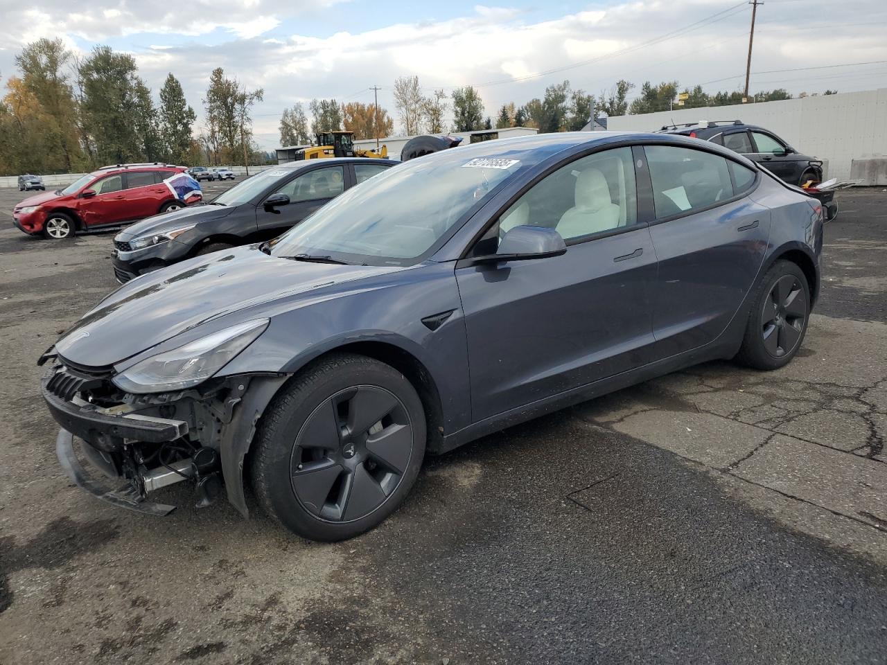 Lot #3290181228 2023 TESLA MODEL 3