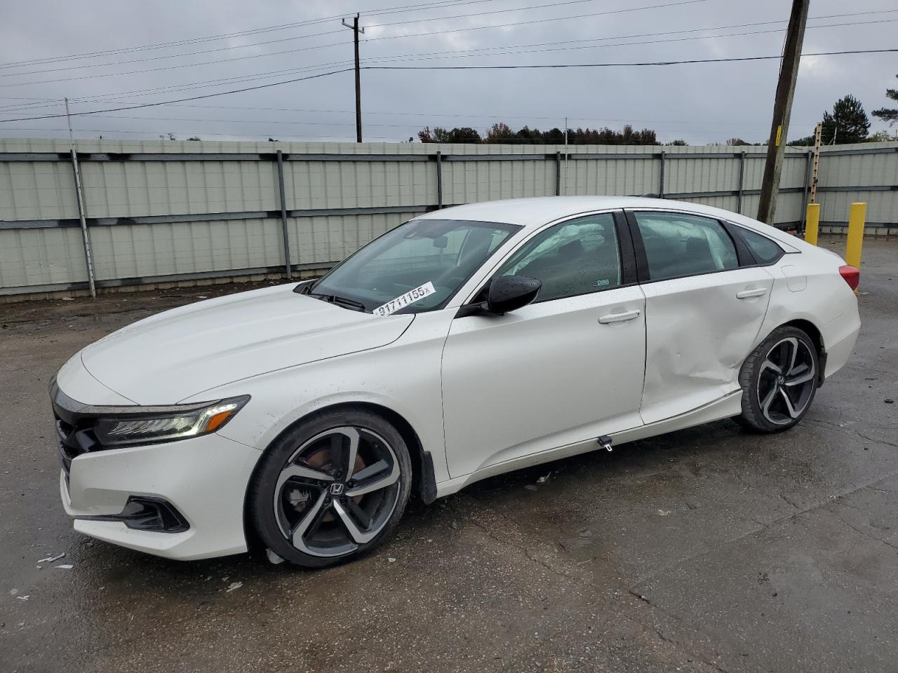 Lot #3287690025 2021 HONDA ACCORD SPO