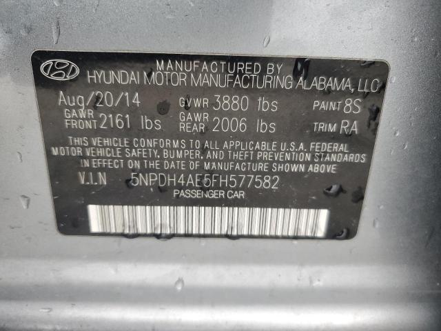 2015 HYUNDAI ELANTRA SE #3285470855