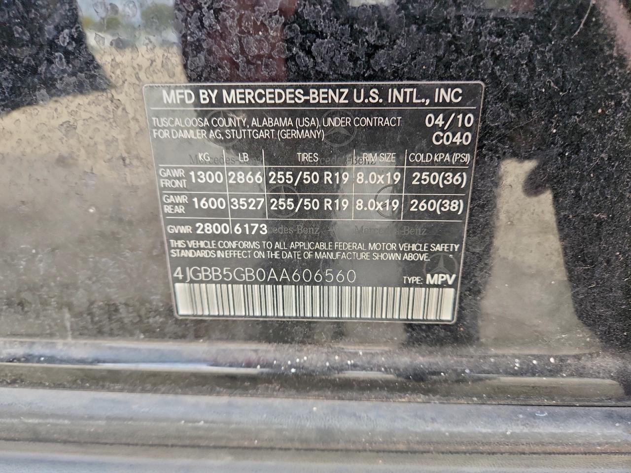 MERCEDES-BENZ M-CLASS 350