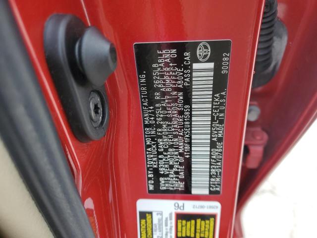 2014 TOYOTA CAMRY L #3285733701