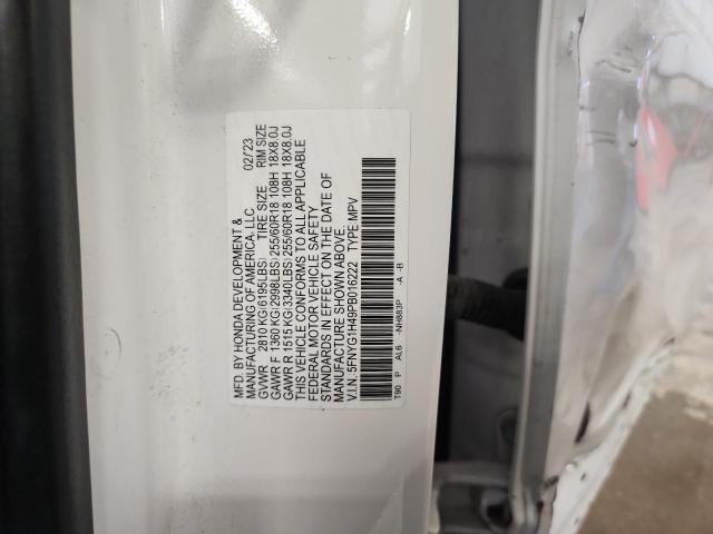 2023 HONDA PILOT EXL #3298159248