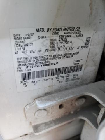 2008 FORD F250 SUPER #3303924735