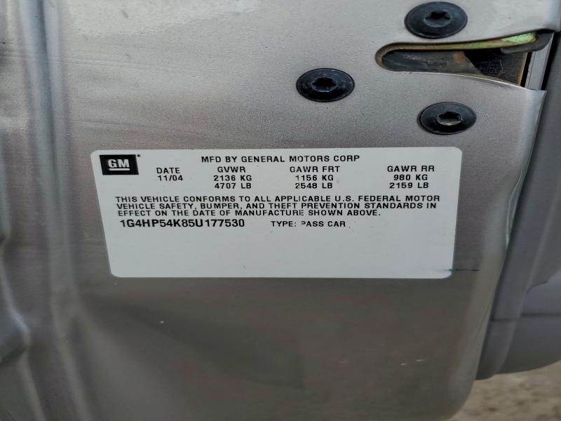 2005 BUICK LESABRE CU #3296541418