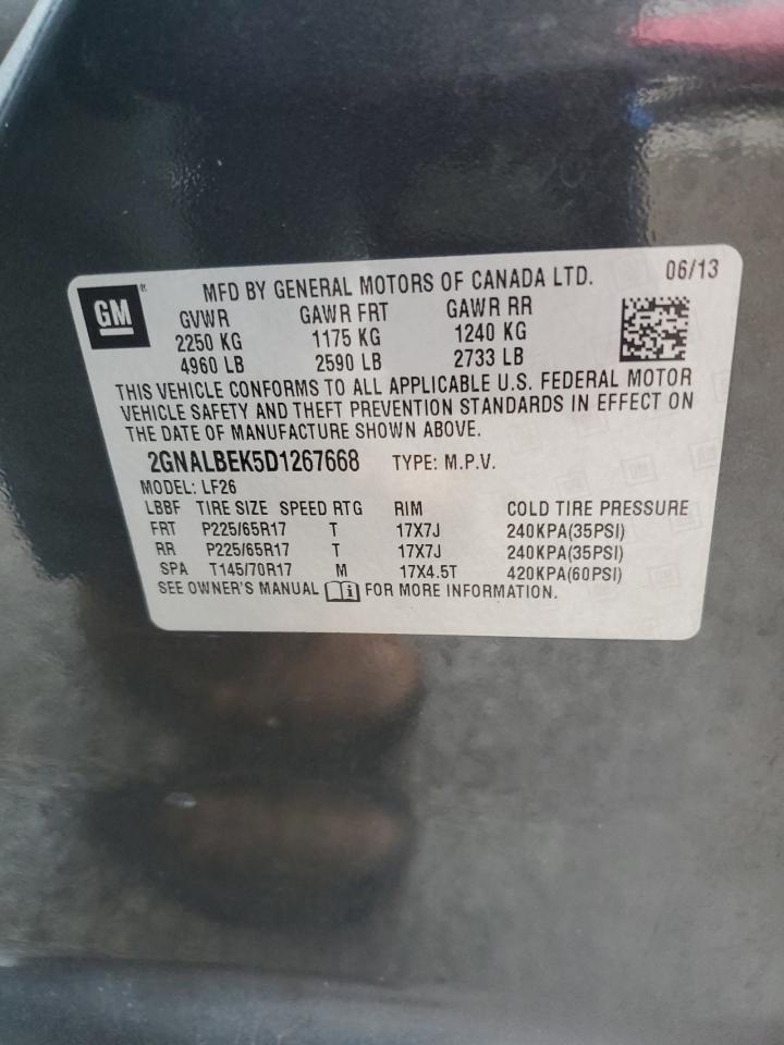 Lot #3301893452 2013 CHEVROLET EQUINOX LS