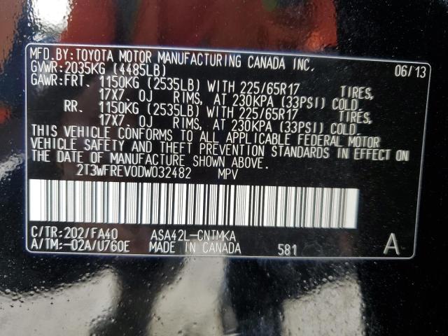 2013 TOYOTA RAV4 XLE #3297933773