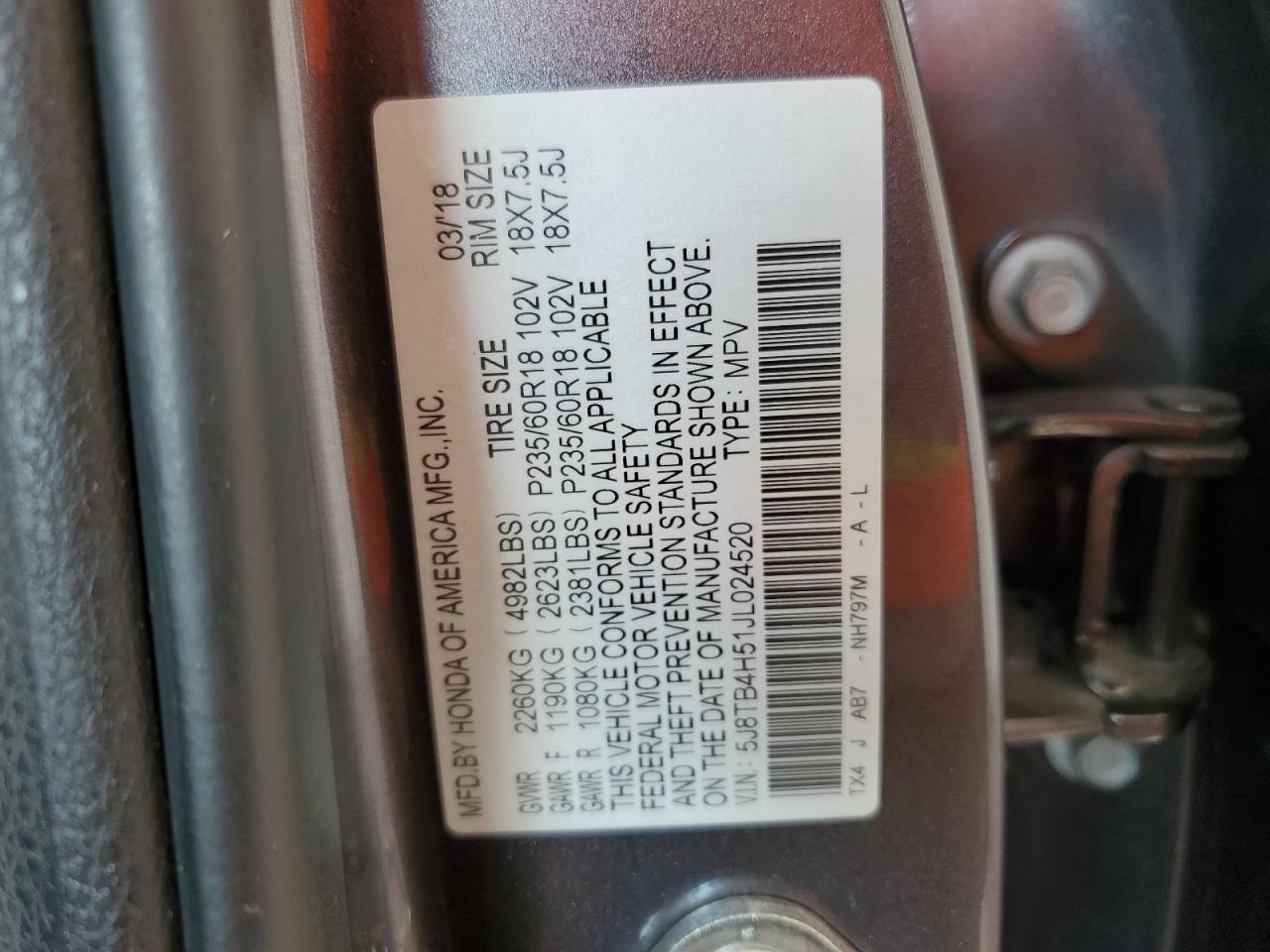 ACURA RDX TECHNOLOGY