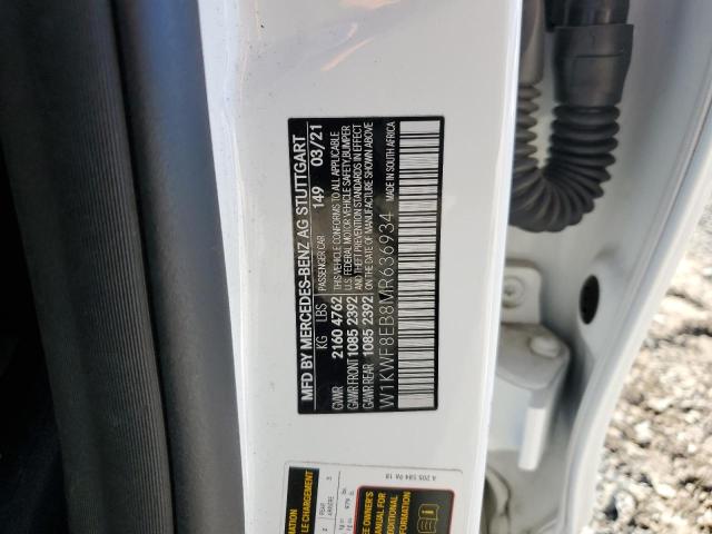 2021 MERCEDES-BENZ C 300 4MAT - W1KWF8EB8MR636934