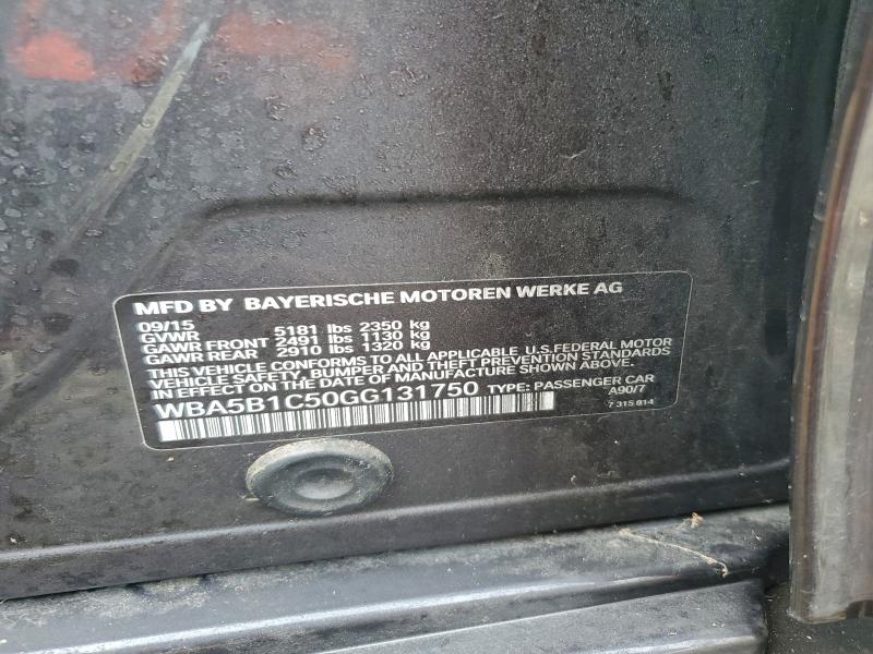 2016 BMW 535 I #3302632122