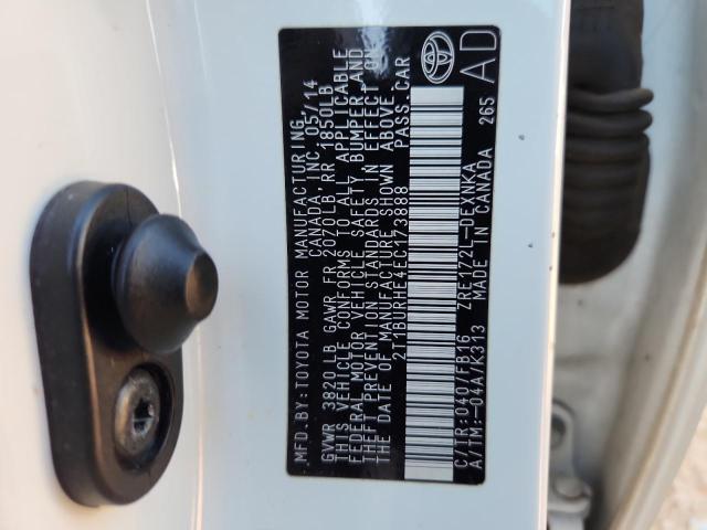 2014 TOYOTA COROLLA L #3292494694