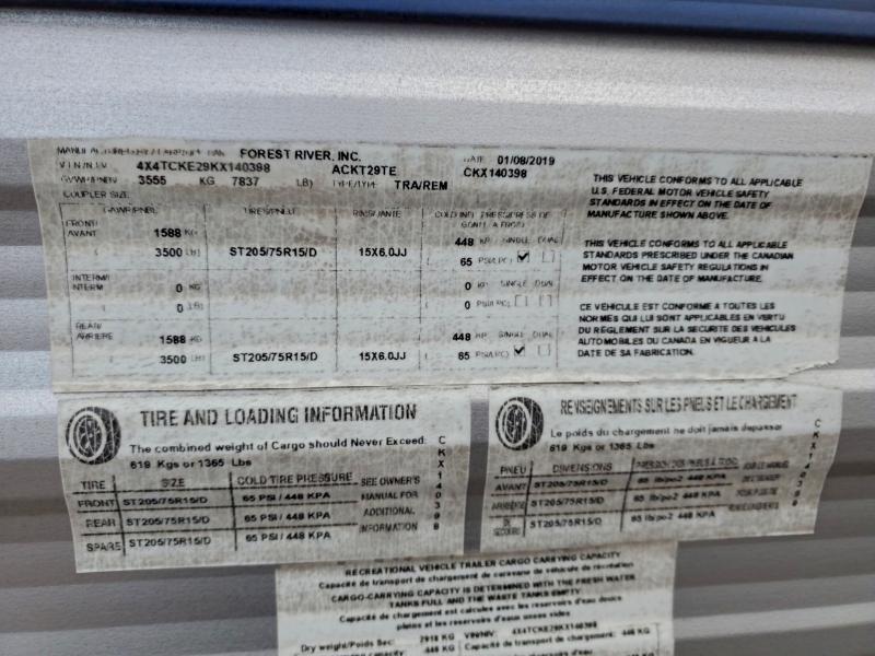 2019 WILDWOOD GREY WOLF #3297919781