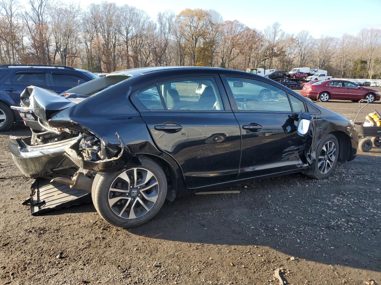 Lot #3305307305 2015 HONDA CIVIC EX