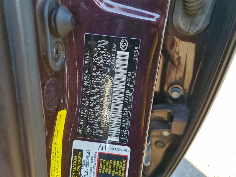 2014 TOYOTA AVALON HYB #3308368273