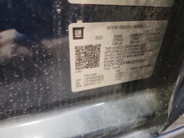 2021 CHEVROLET SILVERADO #3298158275