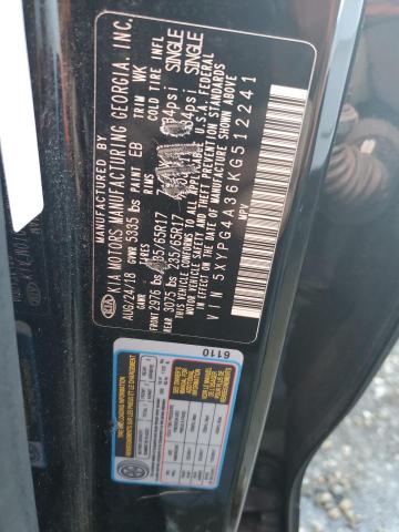 2019 KIA SORENTO L #3293506411