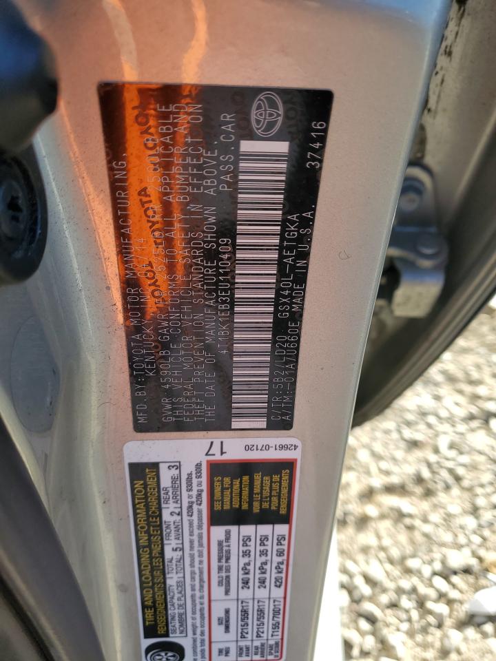 Lot #3302893889 2014 TOYOTA AVALON BAS