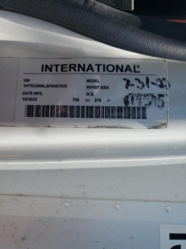 Lot #3279435735 2023 INTERNATIONAL MV607